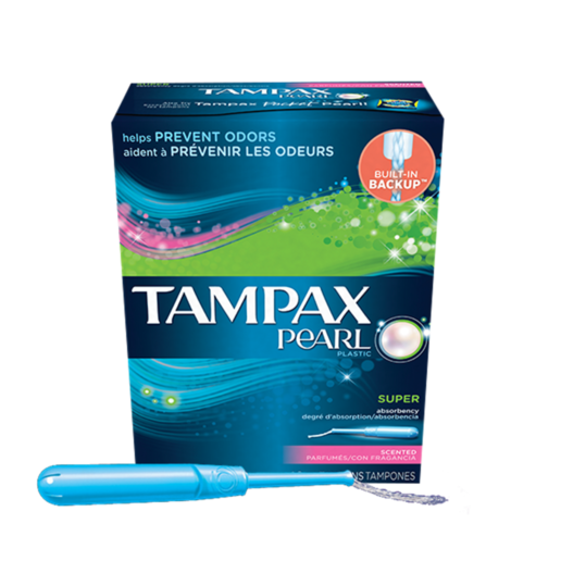 Tampax Pearl Ultra BoxBox Period Subscription Box